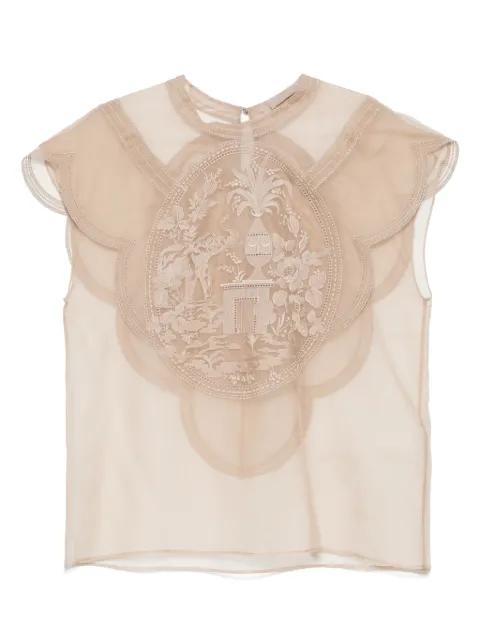 embroidered blouse by ELIE SAAB