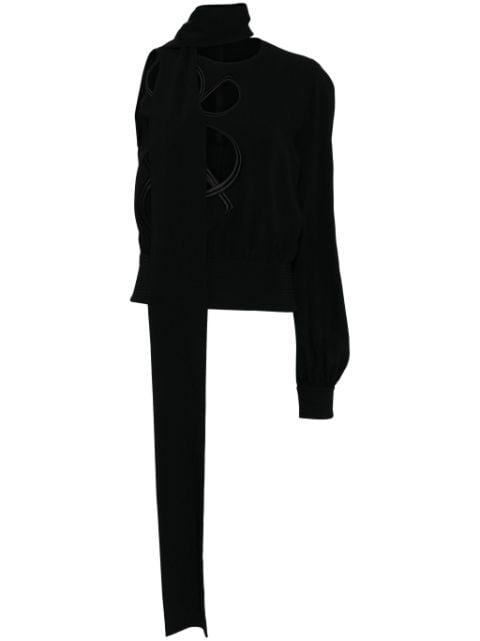 embroidered cut-out blouse by ELIE SAAB