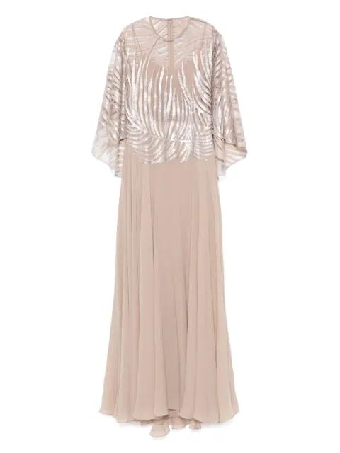 embroidered maxi dress by ELIE SAAB