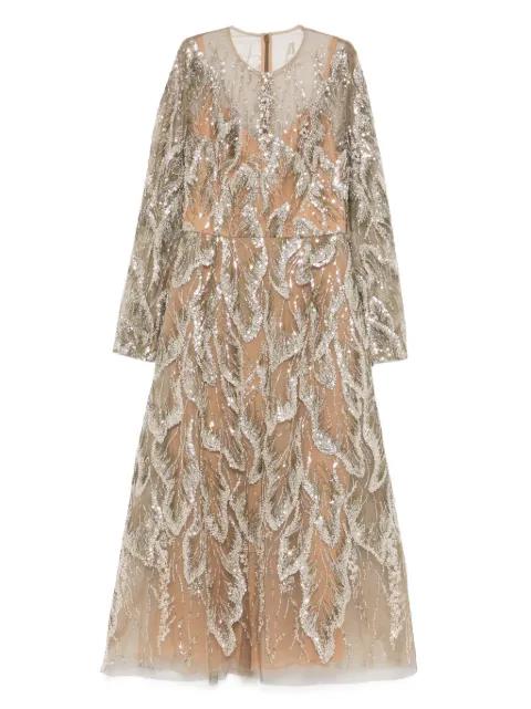 embroidered tulle dress by ELIE SAAB