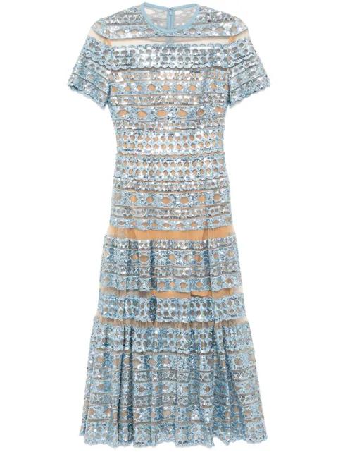 embroidered tulle dress by ELIE SAAB