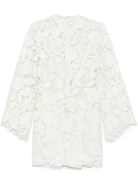 embroidered tulle mini dress by ELIE SAAB