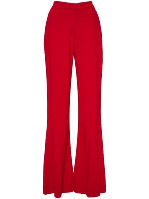 exposed-seam detailing trousers by ELIE SAAB