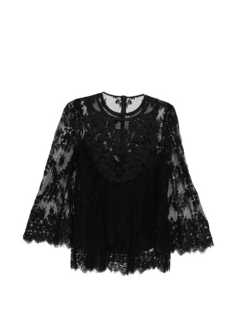 floral-lace blouse by ELIE SAAB