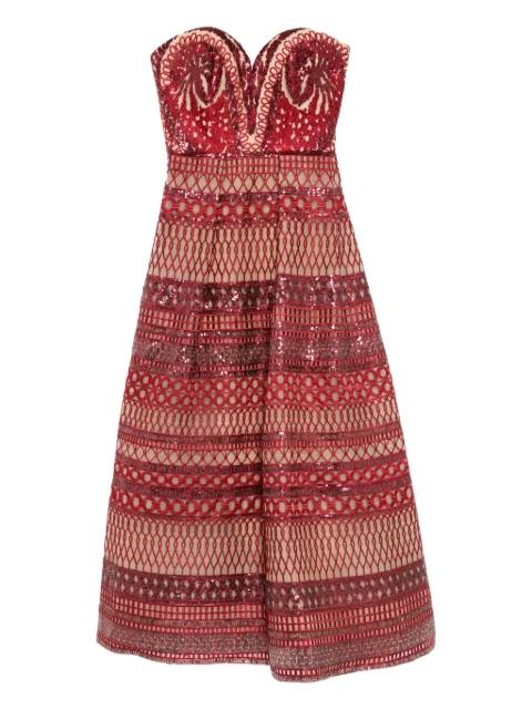 heart-shaped embroidered dress by ELIE SAAB