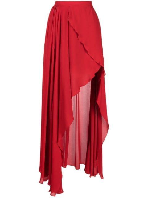 high-low fly away skirt by ELIE SAAB