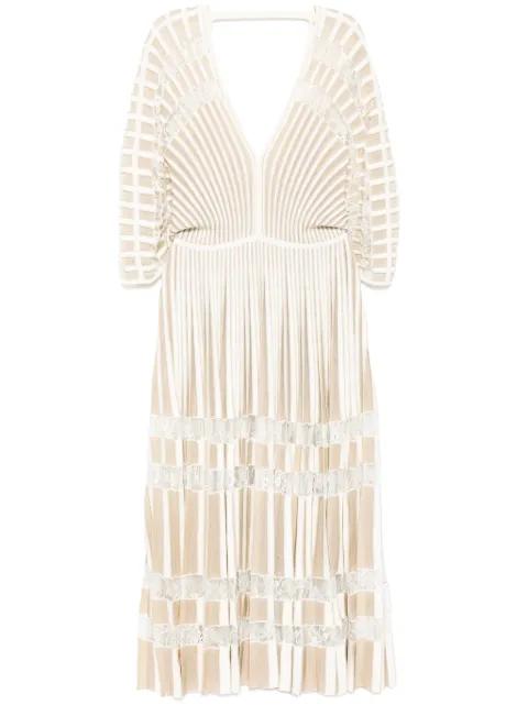 knit midi dress by ELIE SAAB