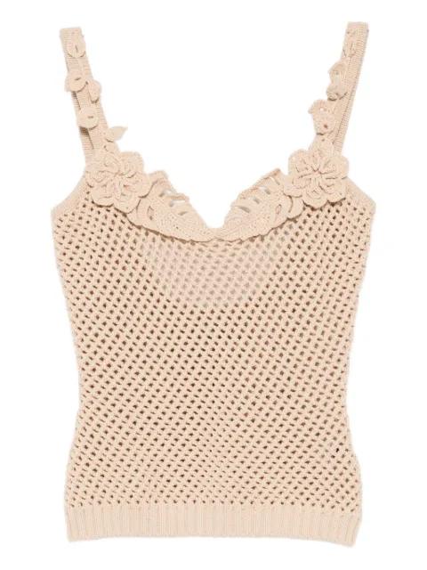 mesh-embellished top by ELIE SAAB