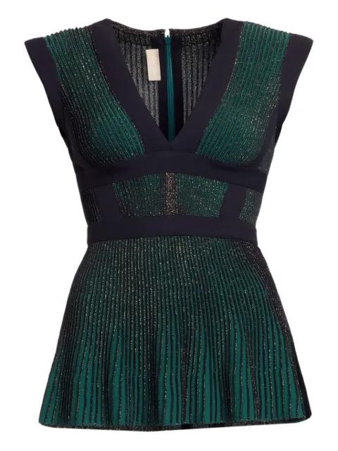 metallic top by ELIE SAAB
