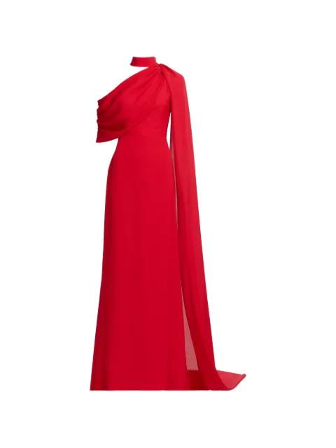 one-shoulder maxi dress by ELIE SAAB