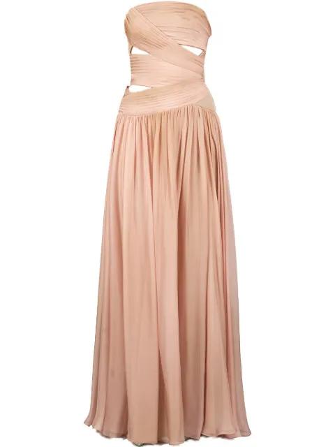 printed chiffon gown by ELIE SAAB