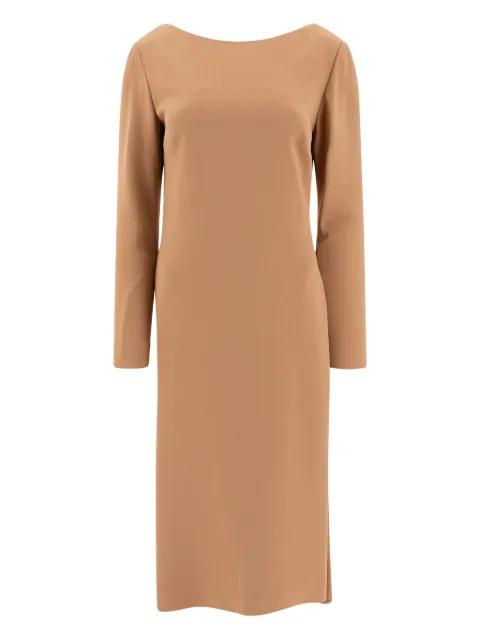 ruffled open-back dress by ELIE SAAB