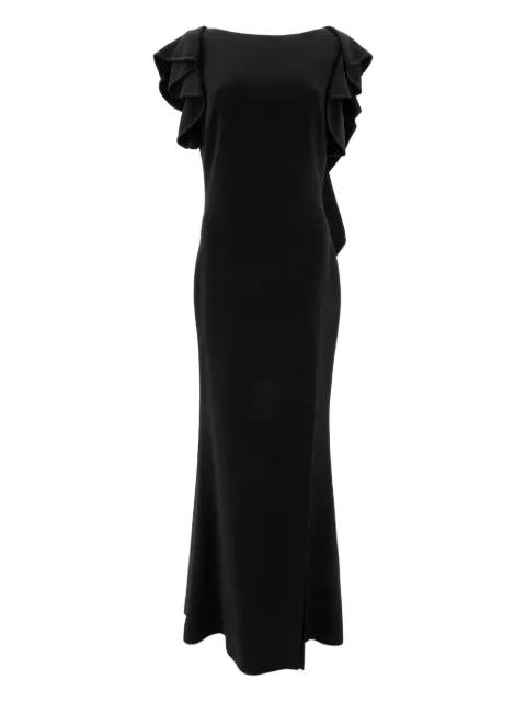 ruffled sleeve dress by ELIE SAAB