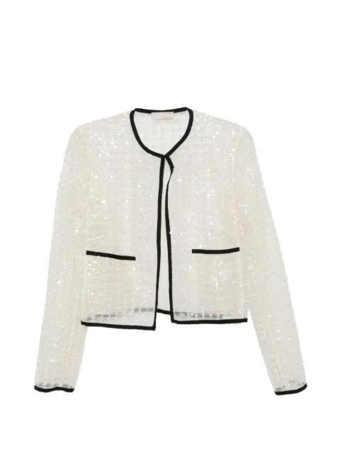 sequin embellished jacket by ELIE SAAB