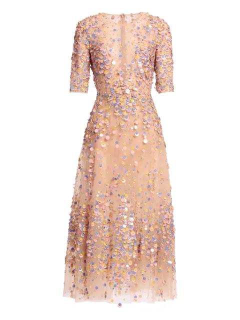 sequin-embellished mini dress by ELIE SAAB