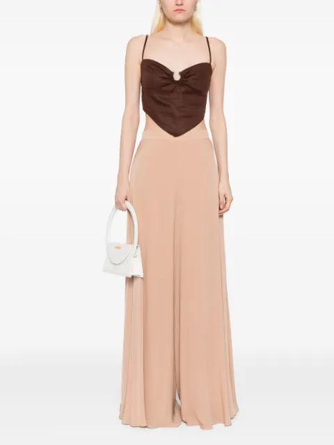 silk palazzo pants by ELIE SAAB