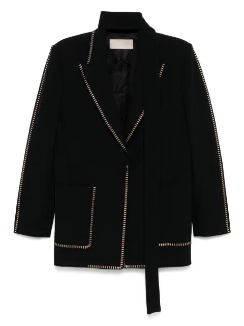 stud-embellished blazer by ELIE SAAB