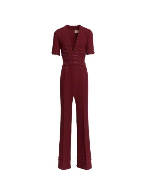 stud-embellished jumpsuit by ELIE SAAB