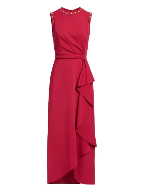 stud-embellished midi dress by ELIE SAAB