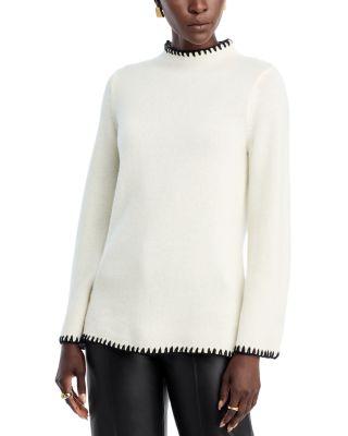 Cashmere Funnel Neck Sweater by ELIE TAHARI