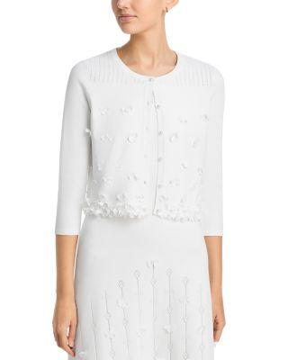 The Alana 3D Floral Cardigan by ELIE TAHARI