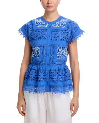 The Ava Lace Blouse by ELIE TAHARI