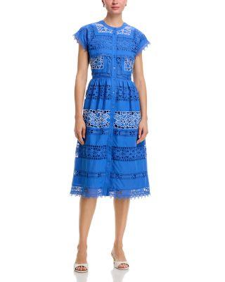 The Ava Lace Inset Dress by ELIE TAHARI