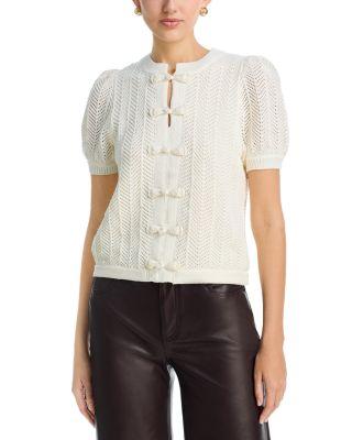 The Billie Bow Cardigan by ELIE TAHARI