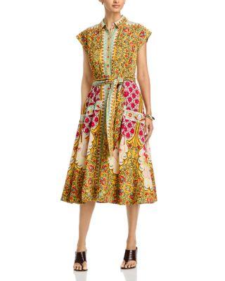 The Fran Baroque Print Dress by ELIE TAHARI