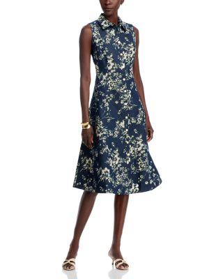 The Gaby Denim Burnout Dress by ELIE TAHARI