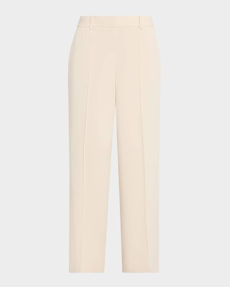 The Jana Wide-Leg Pintuck Pants by ELIE TAHARI
