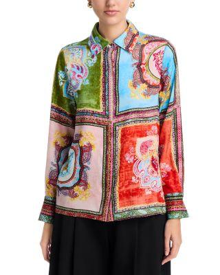The Johanna Kaleidoscope Blouse by ELIE TAHARI