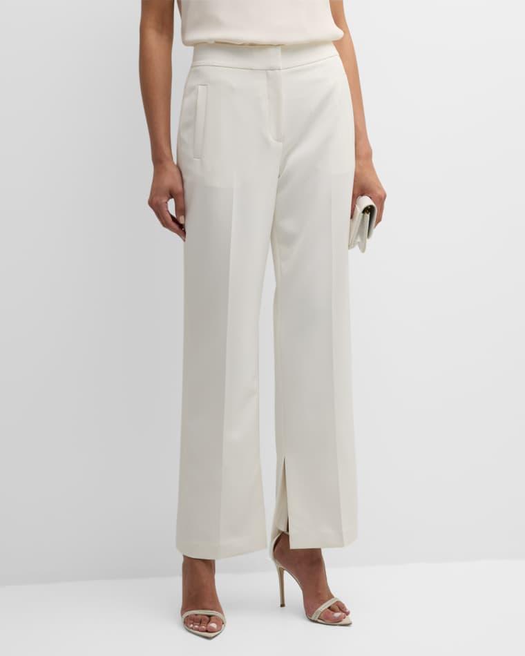 The Lexy Slit-Cuff Pants by ELIE TAHARI