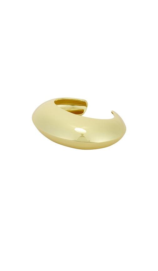 Eliou Alegra Cuff Bracelet in Metallic Gold by ELIOU