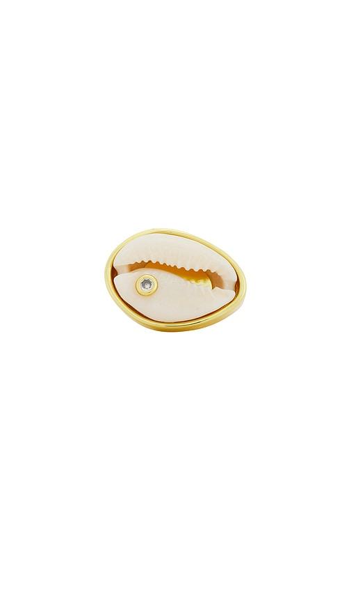 Eliou Coqui Ring in Metallic Gold by ELIOU