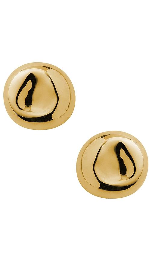 Eliou Lija Earrings in Gold in Metallic Gold by ELIOU
