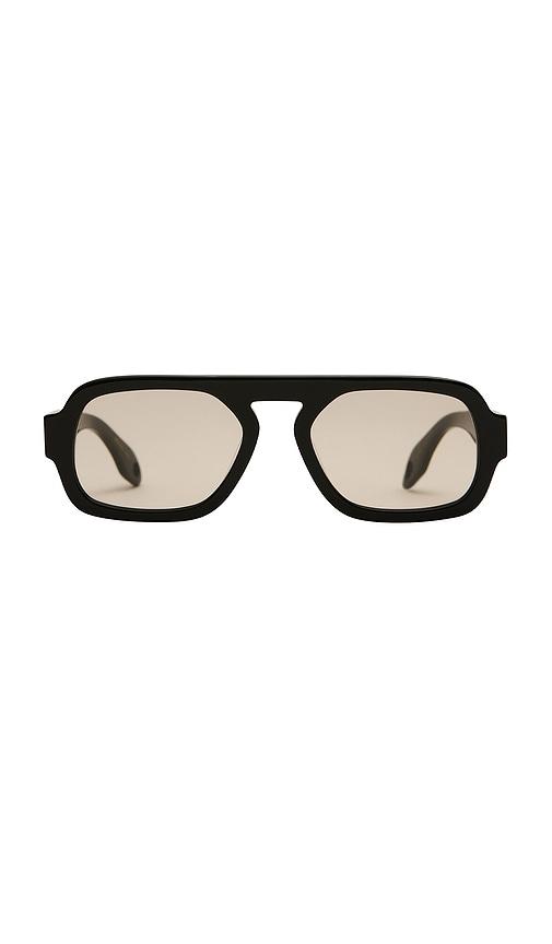 Elisa Johnson Jane Mini Sunglasses in Black by ELISA JOHNSON