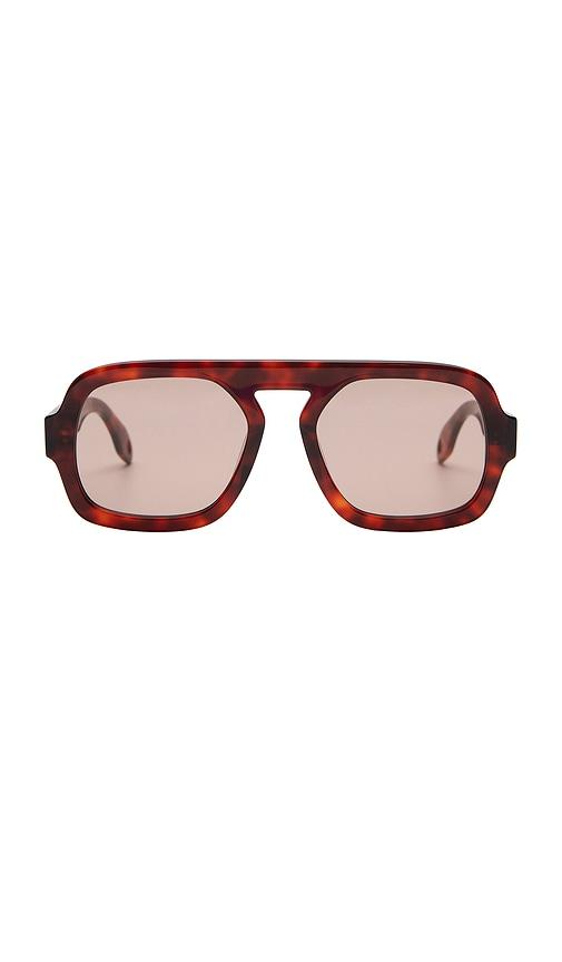 Elisa Johnson Jane Sunglasses in Red by ELISA JOHNSON
