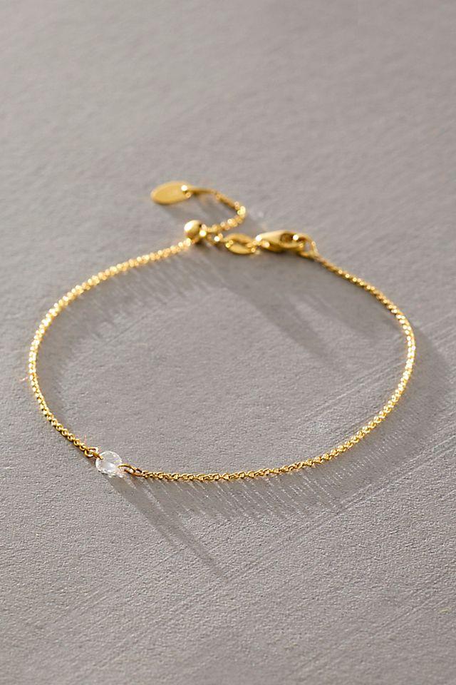 FP x Elisabeth Bell Floating Diamond Bracelet by ELISABETH BELL JEWELRY | FREE PEOPLE