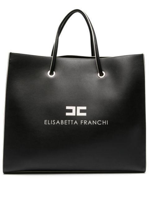 10/20 faux-leather tote bag by ELISABETTA FRANCHI