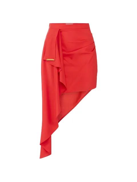 Cool asymmetric draping skirt by ELISABETTA FRANCHI