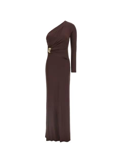 Red Carpet  one-shoulder jewel long dress by ELISABETTA FRANCHI