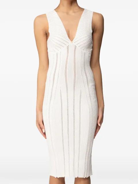 V-neck midi dress by ELISABETTA FRANCHI