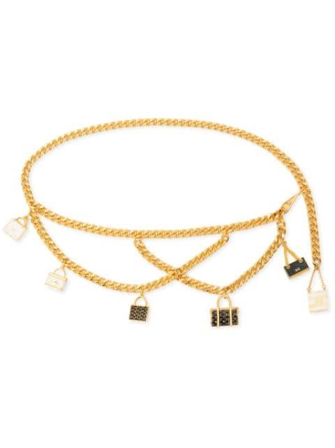 bag-charm chain belt by ELISABETTA FRANCHI