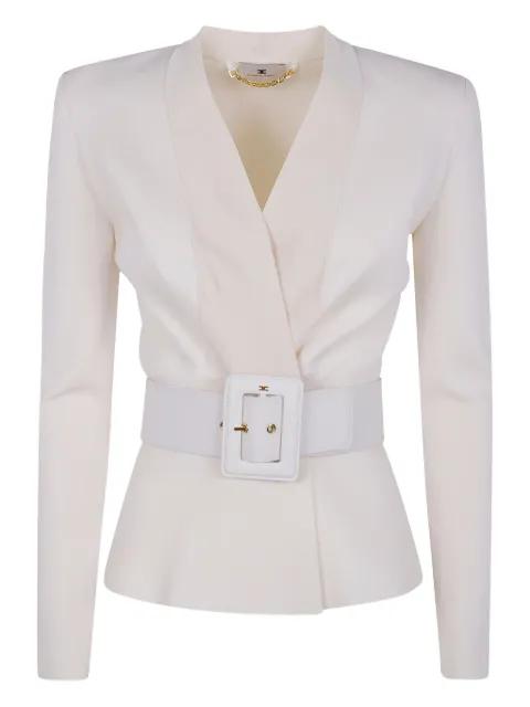 belted knitwear by ELISABETTA FRANCHI