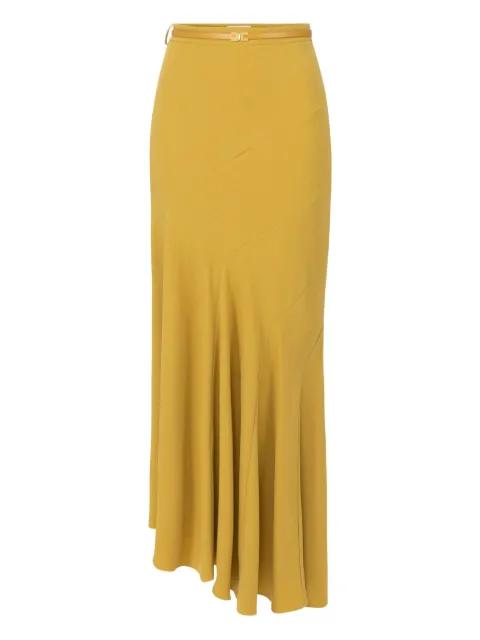 belted midi skirt by ELISABETTA FRANCHI
