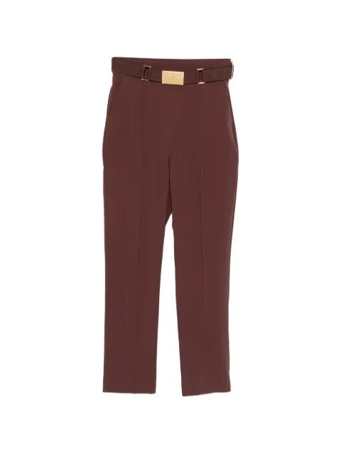 belted trousers by ELISABETTA FRANCHI