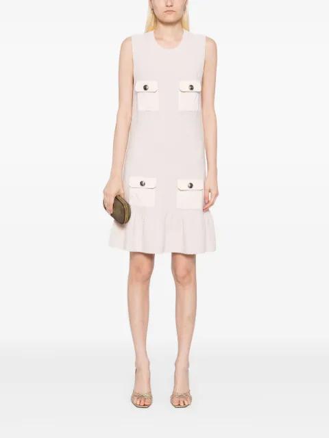 bouclé voile mini dress by ELISABETTA FRANCHI