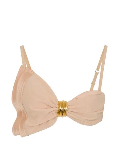 bow satin bra by ELISABETTA FRANCHI