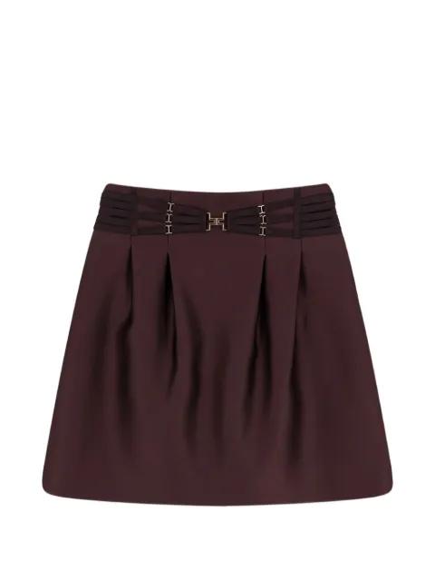 buckle-detail skirt by ELISABETTA FRANCHI